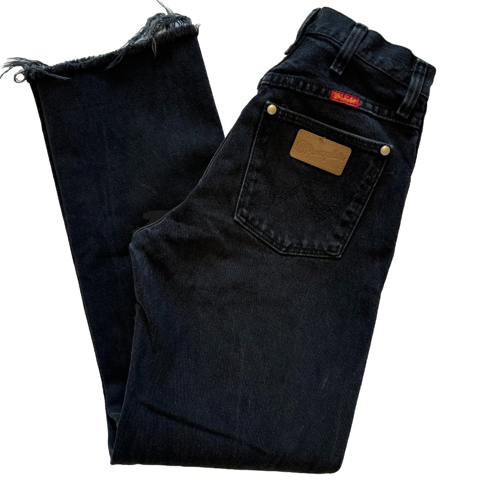 Vintage Black Wranglers. Sz. 26